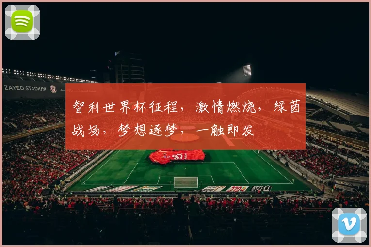 智利世界杯征程，激情燃烧，绿茵战场，梦想逐梦，一触即发